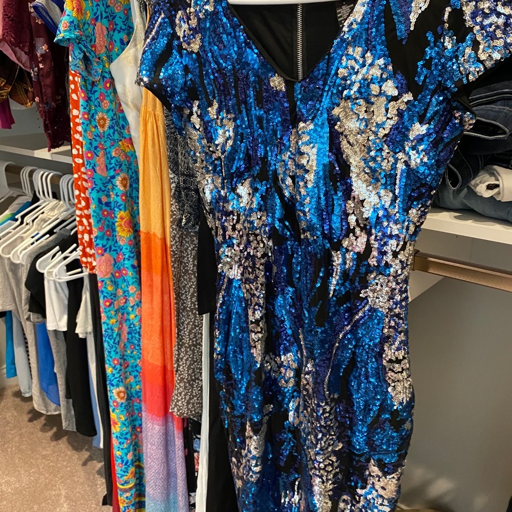 Sequined Cache dress